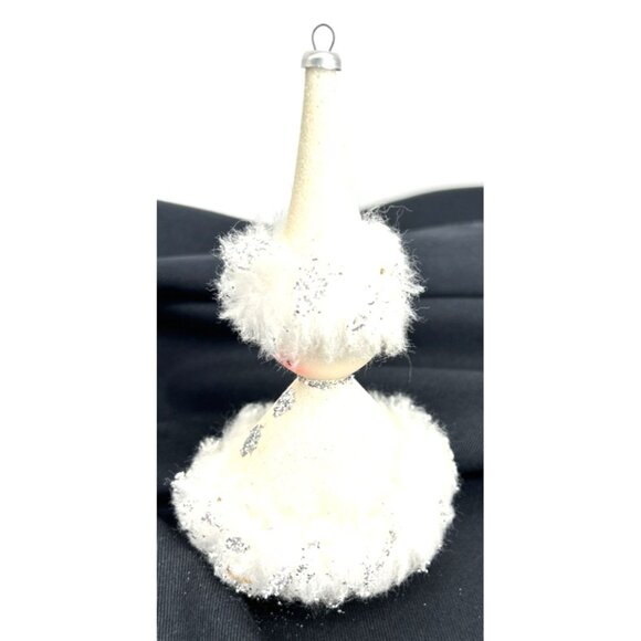 Soffieria De Carlini Christmas Ornament Snowman Blown Glass Italy 5.5" - Picture 5 of 8